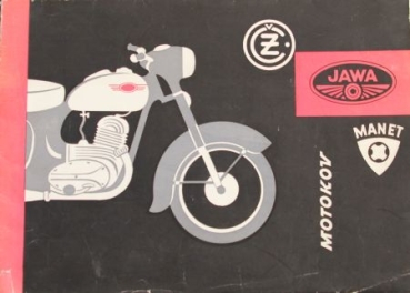Jawa Manet Motorbike Modelprogram 1960 Motorbikebrochure (8166)